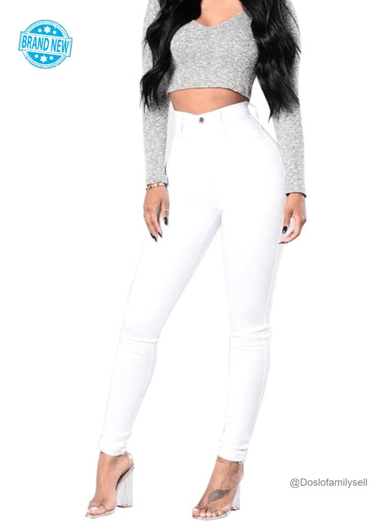 Women Sexy Skinny Jeans Stretch Denim Butt Lift Colombian Design